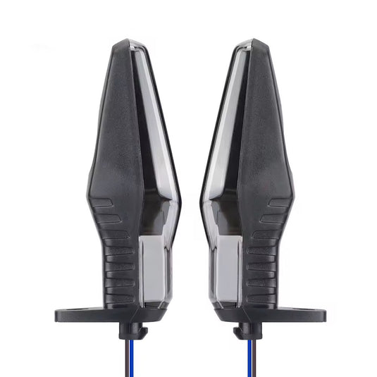 Piscas LED para motos BMW - luz âmbar fumada