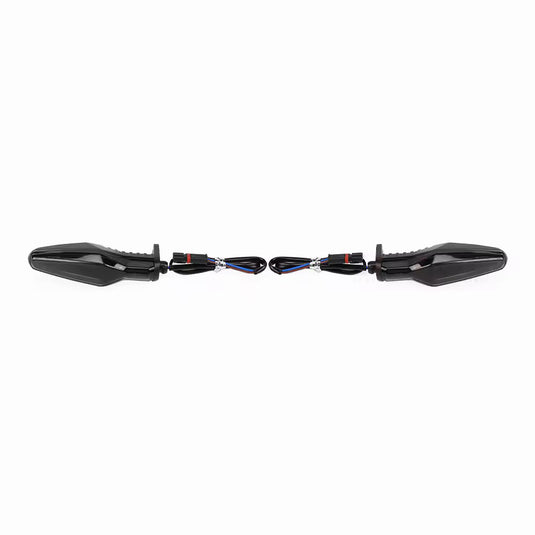Piscas LED para motos BMW - luz âmbar fumada