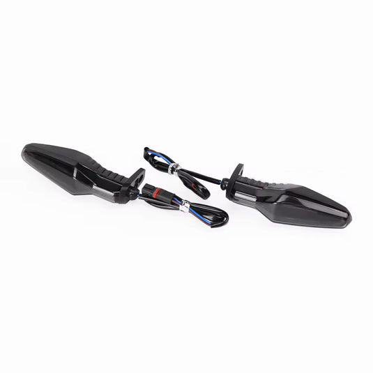 Piscas LED para motos BMW - luz âmbar fumada