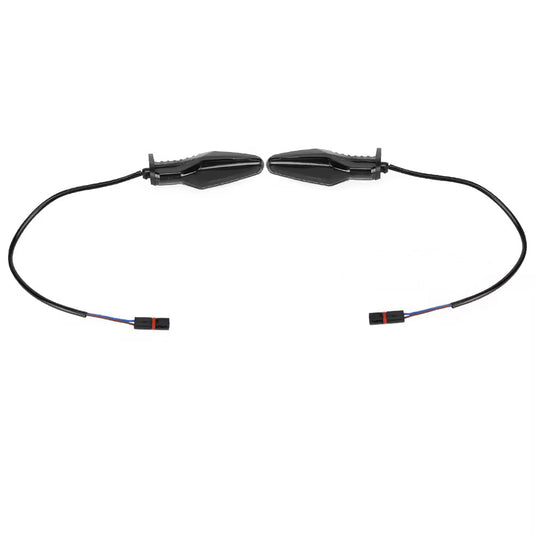 Piscas LED para motos BMW - luz âmbar fumada