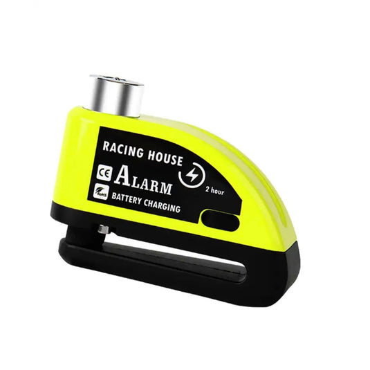 Alarme cadeado moto bateria recarregável USB