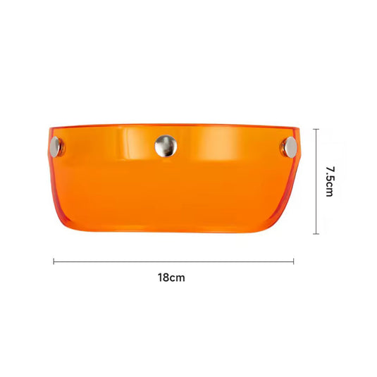 Pala universal 3 molas para capacete aberto - protecção anti-vento
