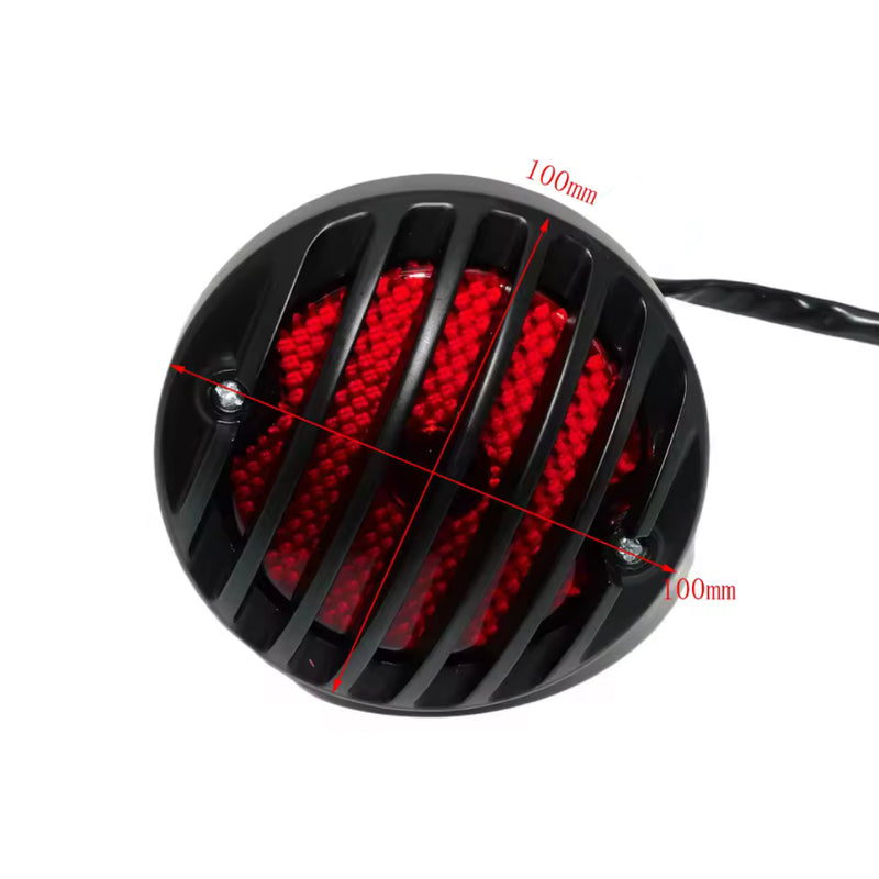 Load image into Gallery viewer, Farolim traseiro 12V suporte matrícula lateral - chopper bobber
