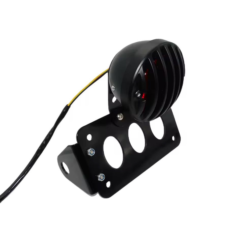 Load image into Gallery viewer, Farolim traseiro 12V suporte matrícula lateral - chopper bobber

