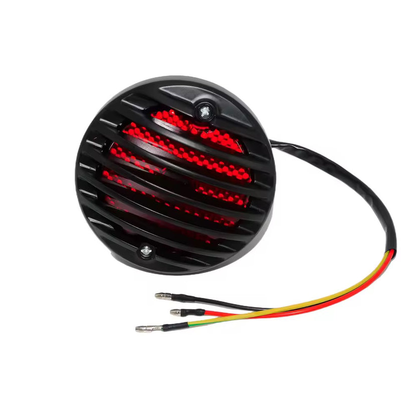 Load image into Gallery viewer, Farolim traseiro 12V suporte matrícula lateral - chopper bobber
