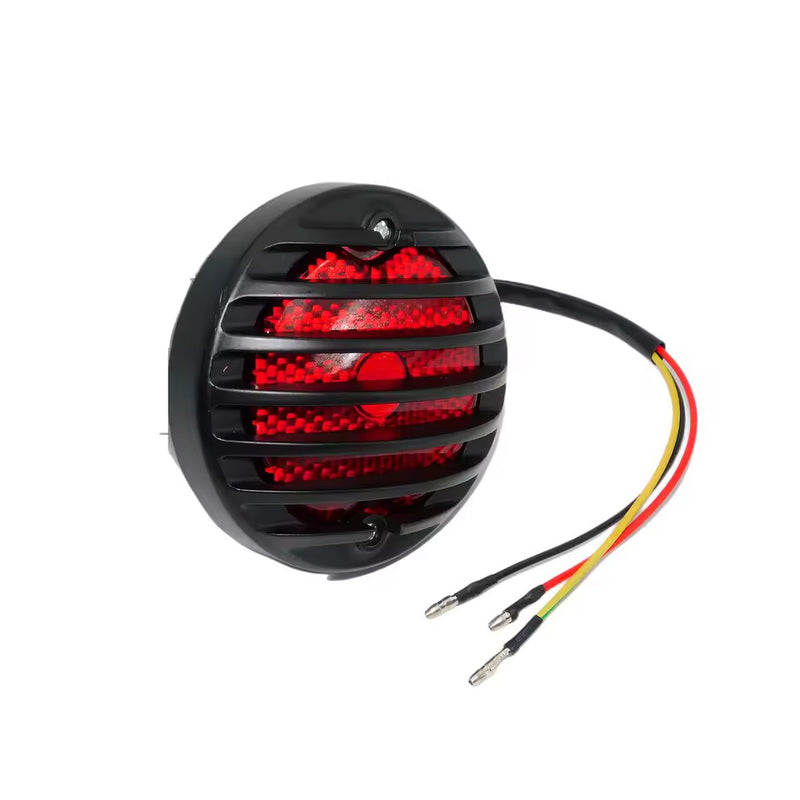 Load image into Gallery viewer, Farolim traseiro 12V suporte matrícula lateral - chopper bobber
