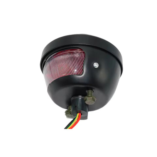 Farolim traseiro 12V suporte matrícula lateral - chopper bobber