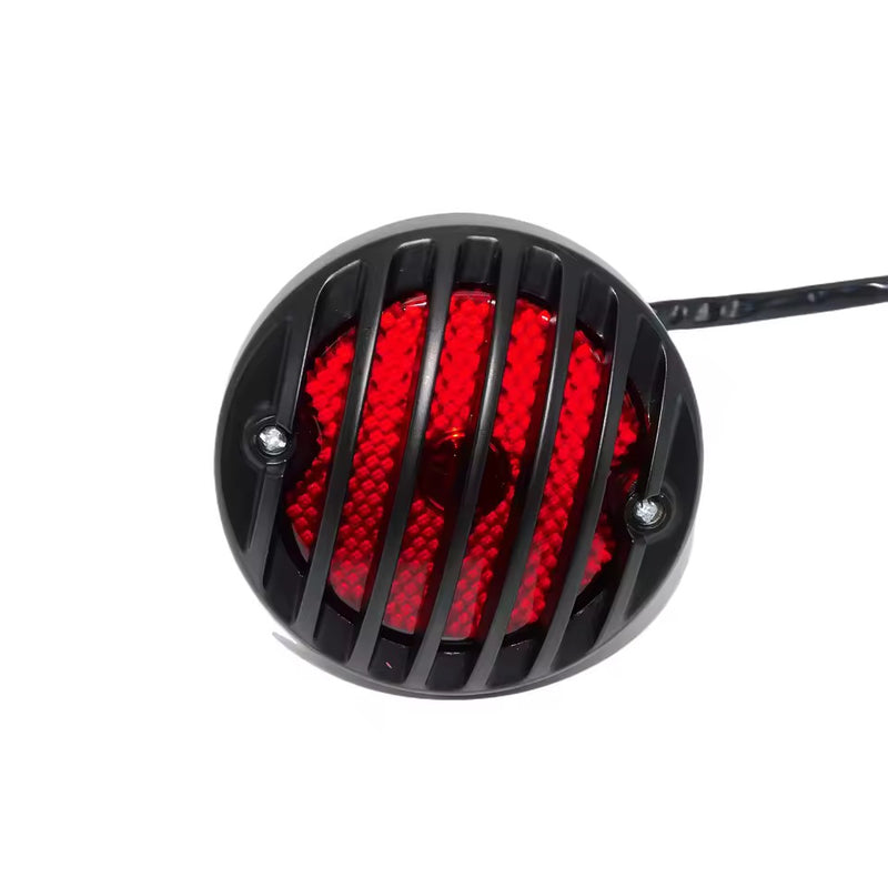 Load image into Gallery viewer, Farolim traseiro 12V suporte matrícula lateral - chopper bobber

