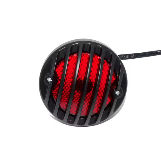 Farolim traseiro 12V suporte matrícula lateral - chopper bobber