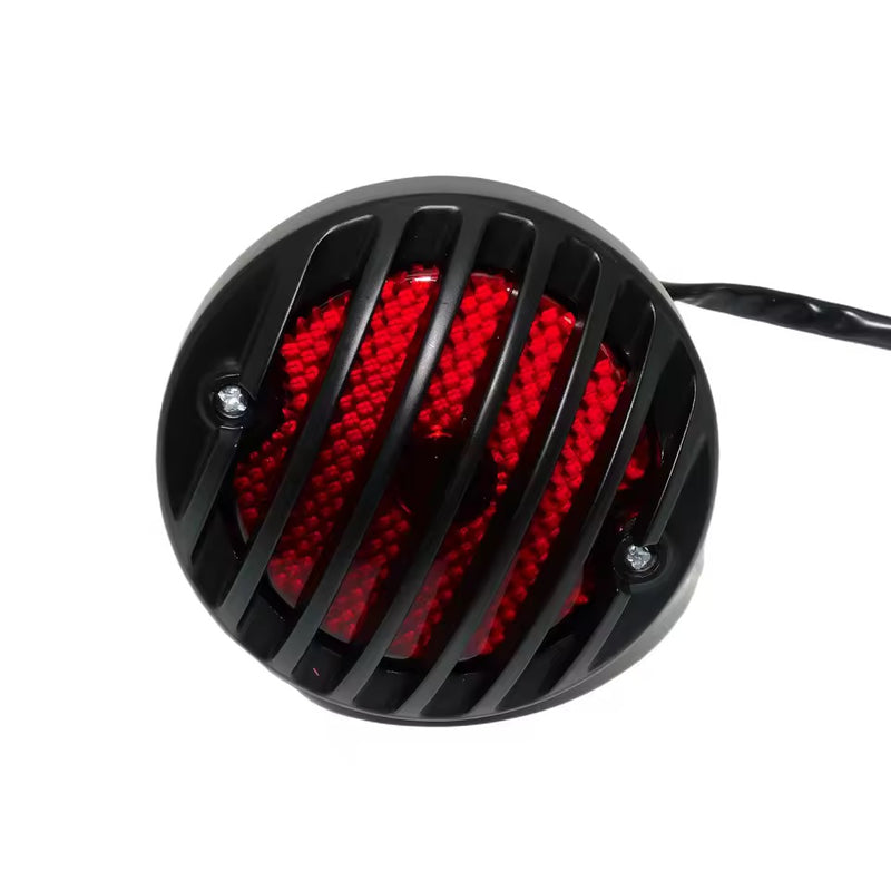 Load image into Gallery viewer, Farolim traseiro 12V suporte matrícula lateral - chopper bobber
