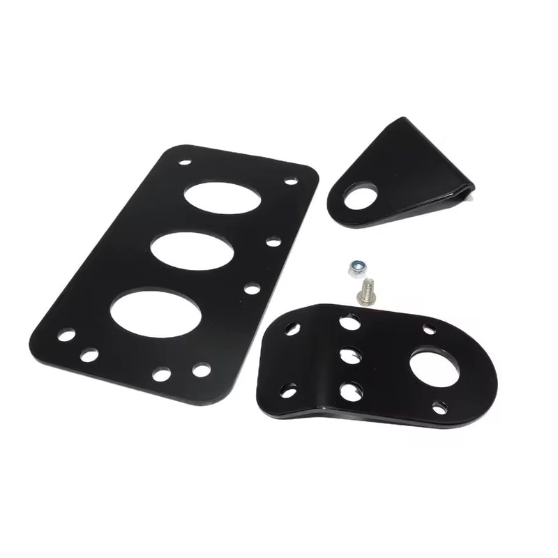 Load image into Gallery viewer, Farolim traseiro 12V suporte matrícula lateral - chopper bobber
