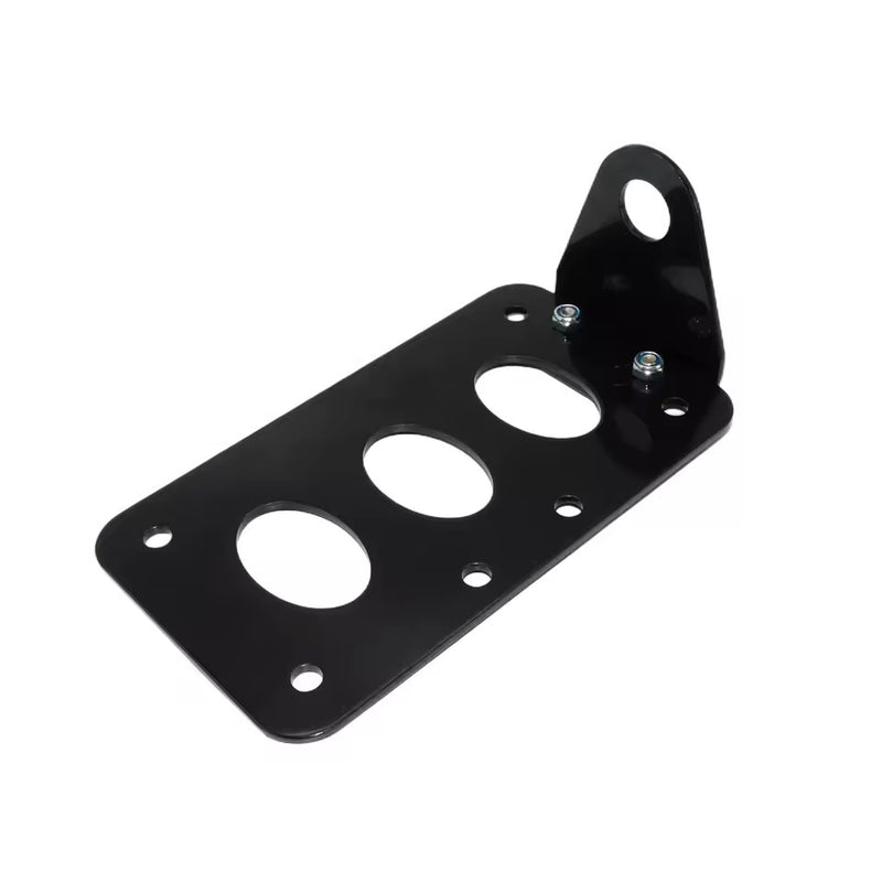 Load image into Gallery viewer, Farolim traseiro 12V suporte matrícula lateral - chopper bobber
