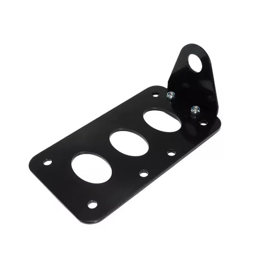 Farolim traseiro 12V suporte matrícula lateral - chopper bobber