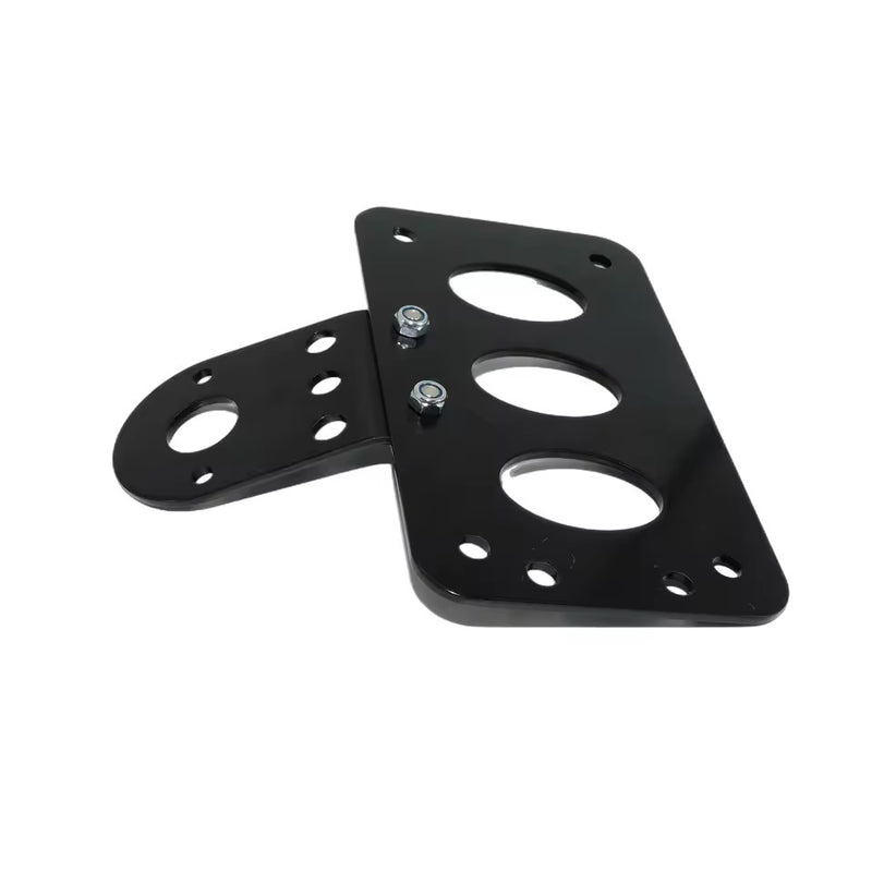 Load image into Gallery viewer, Farolim traseiro 12V suporte matrícula lateral - chopper bobber
