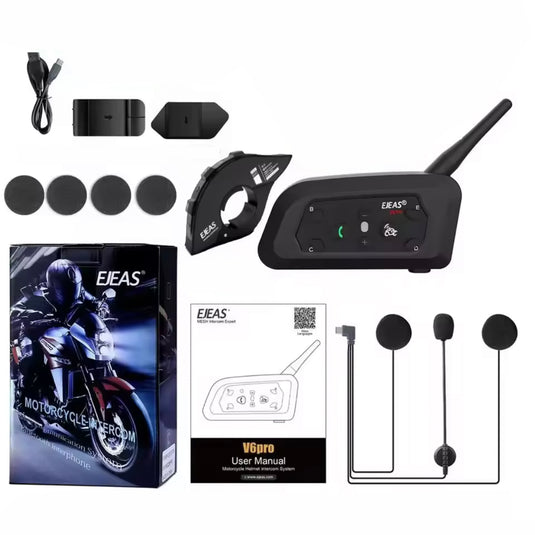 Intercomunicador EJEAS V6 Pro+