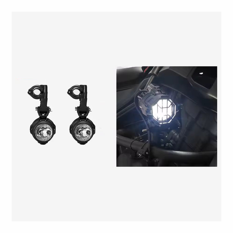 Carregue imagem no visualizador da galeriaFaróis auxiliares homologados E9 - 40W LED para moto
