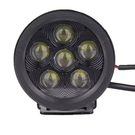 Faróis auxiliares LED redondos 18W - Projector offroad