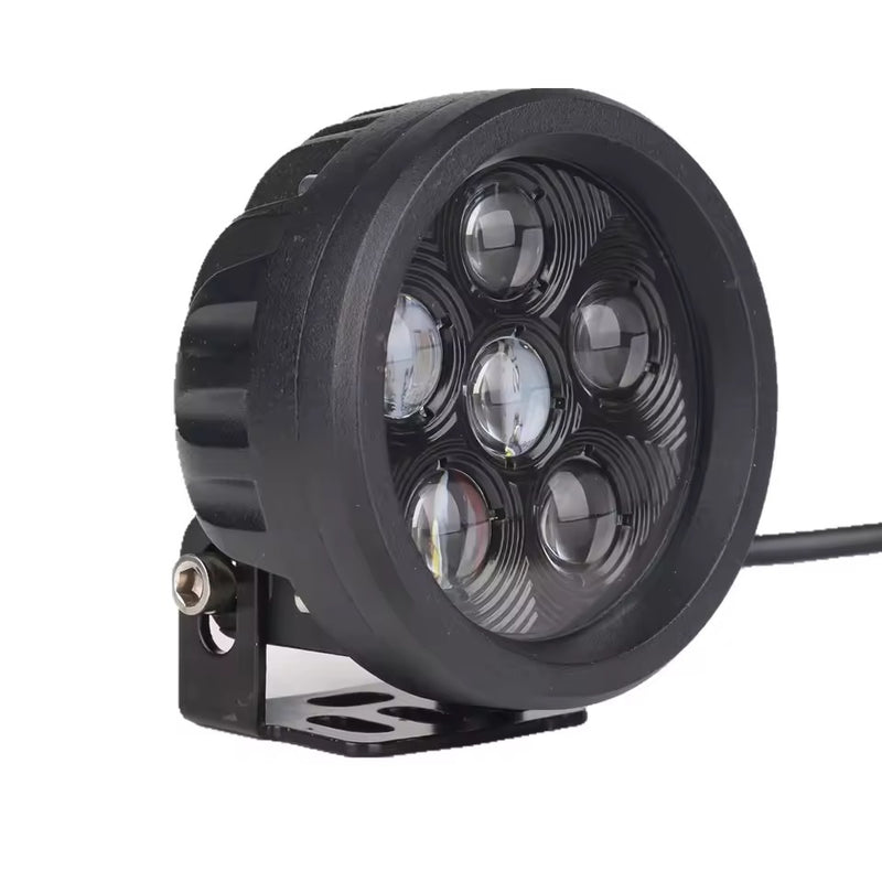 Carregue imagem no visualizador da galeriaFaróis auxiliares LED redondos 18W - Projector offroad
