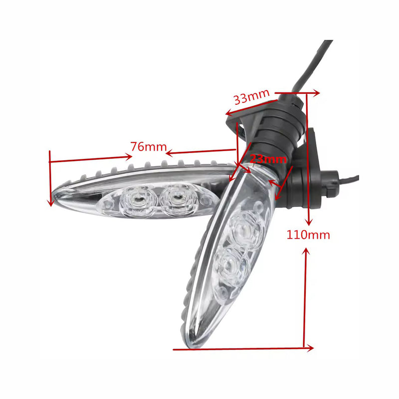 Carregue imagem no visualizador da galeriaPiscas LED BMW F650GS F700GS F800GS R1200GS
