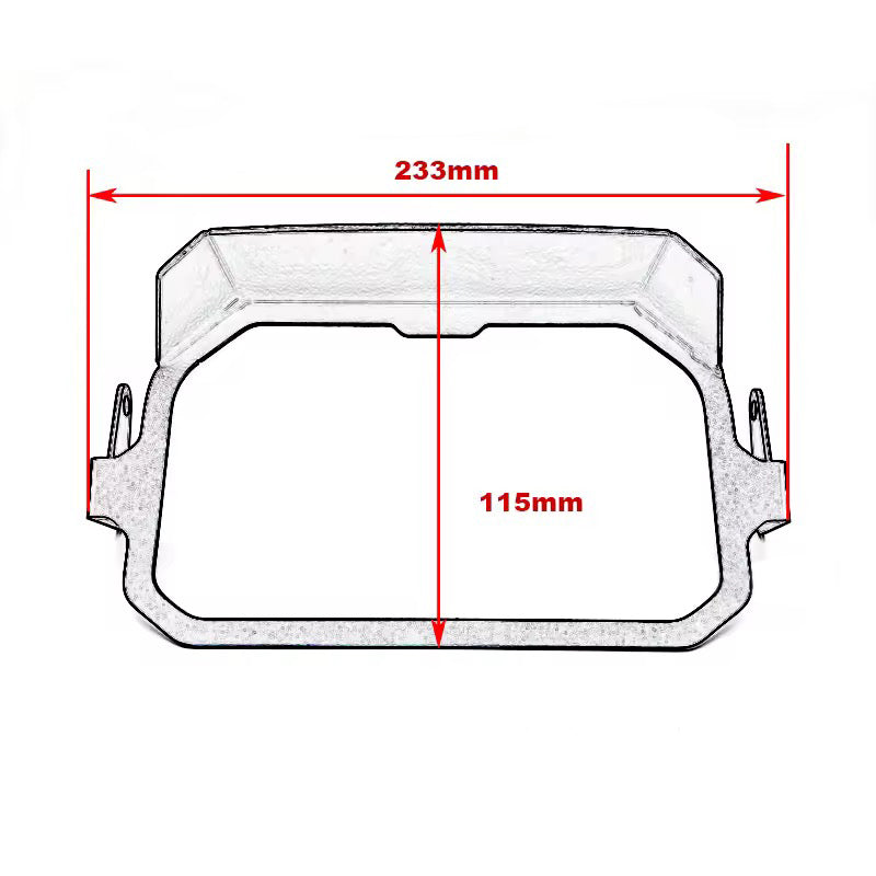 Load image into Gallery viewer, Proteção anti-roubo TFT BMW R1200GS R1250GS - Moldura alumínio pala
