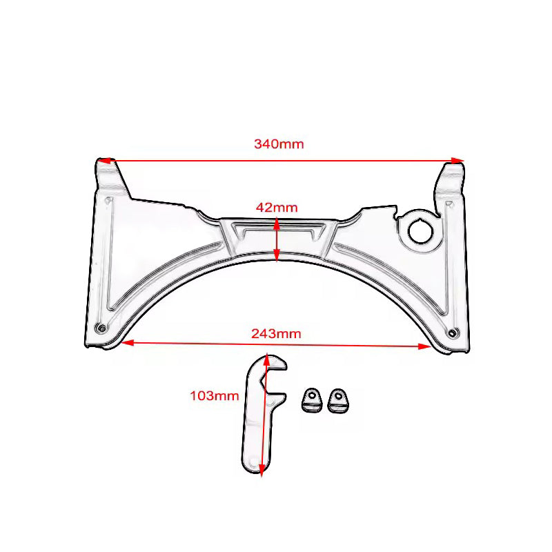 Load image into Gallery viewer, Carenagem cockpit BMW R1200GS R1250GS LC Adventure - Defletor proteção
