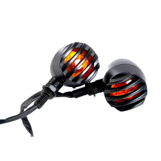 Par piscas LED grelha plástico