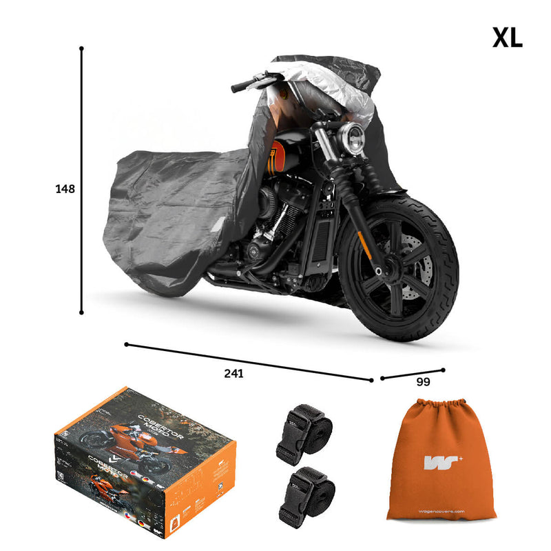 Carregue imagem no visualizador da galeriaCapa impermeável tamanho XL para Harley Davidson e cruise
