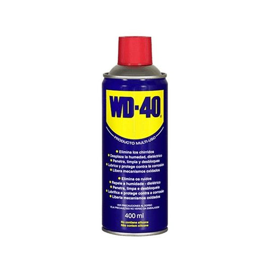 WD-40 Multiusos spray 400ml — lubrificante, anticorrosão e desengripante para moto