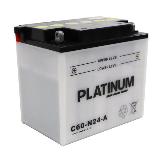Bateria GS Platinum C60-N24-A 12V 24Ah — bateria de ácido-chumbo para moto custom