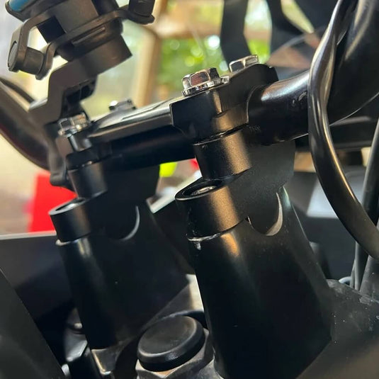 Conjunto completo elevador guiador Honda NC750X CB500F parafusos incluídos