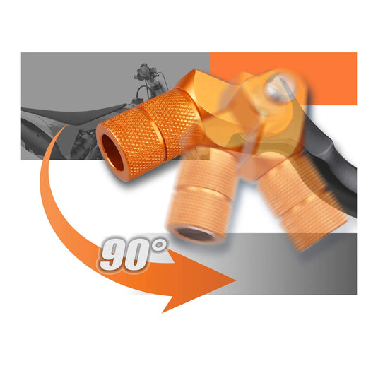 Alavanca mudanças ponta dobrável KTM Husqvarna GasGas alumínio forjado