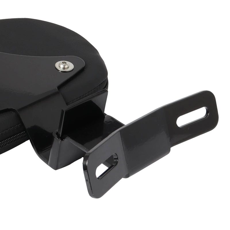 Load image into Gallery viewer, Encosto Harley Touring couro PU - vista lateral esponja interna macia conforto
