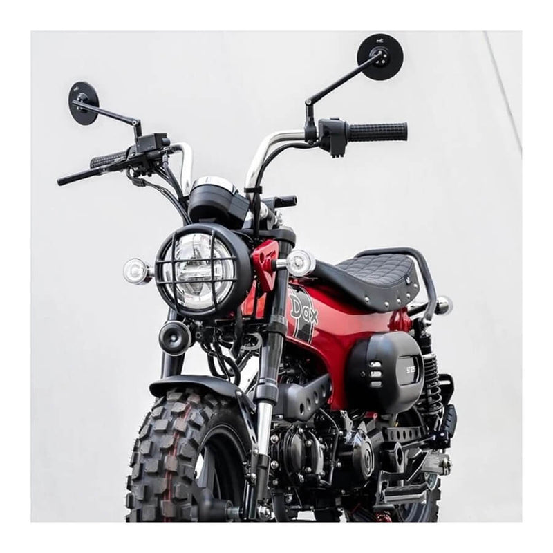 Load image into Gallery viewer, Espelhos retrovisores alumínio Honda design retro visibilidade superior 
