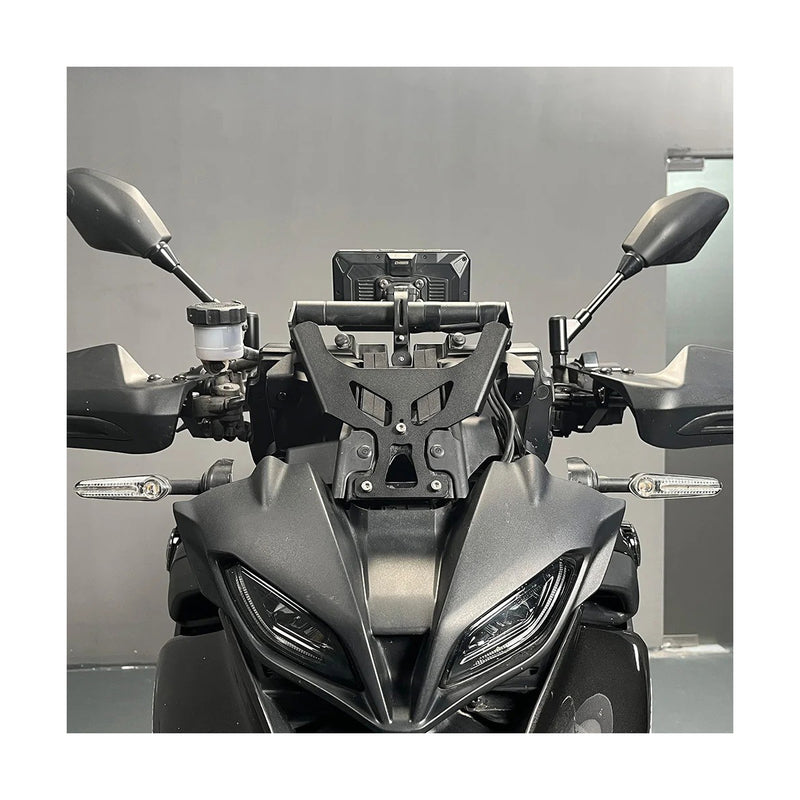 Carregue imagem no visualizador da galeriaExtensão de Guiador com Suporte Anti-Vibração GPS/Telemóvel - Yamaha Tracer 9/GT

