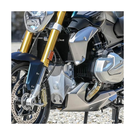 Proteção de radiador BMW série R em alumínio CNC de alta qualidade resistente à corrosão