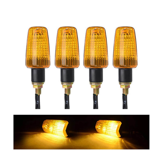 Piscas 12V - Par universal âmbar