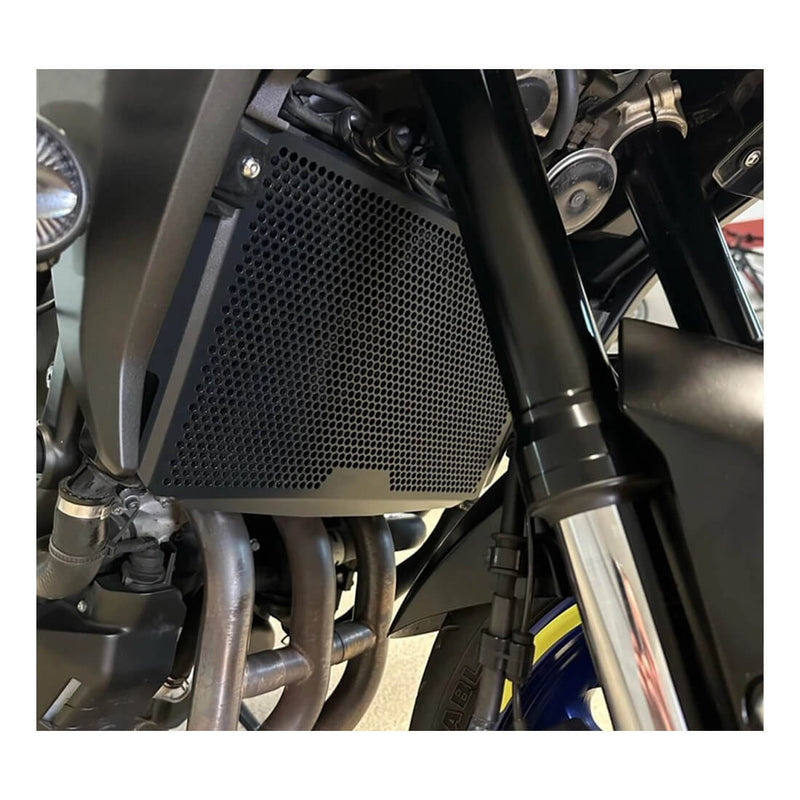 Carregue imagem no visualizador da galeriaGrelha radiador Yamaha MT-09 proteção pedras insetos impactos condução
