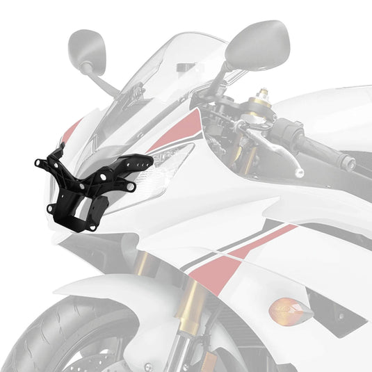 Suporte carenagem frontal YZF R6 – vista traseira