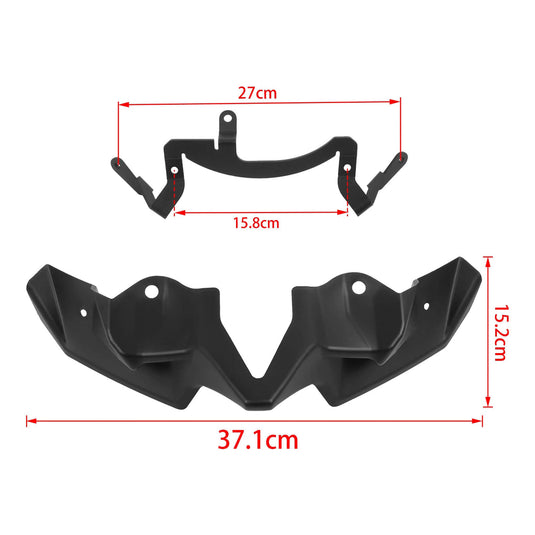 Asa de força descendente para Kawasaki Z900 em verde 