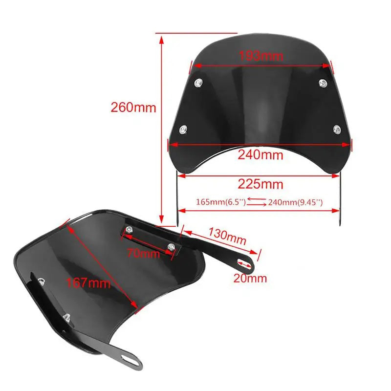 Load image into Gallery viewer, Viseiras moto cafe racer scrambler
