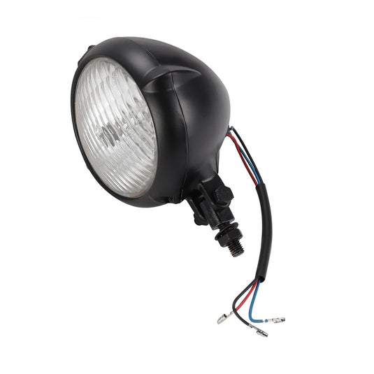 Farol 10 cm com Lâmpada H4 para motos custom
