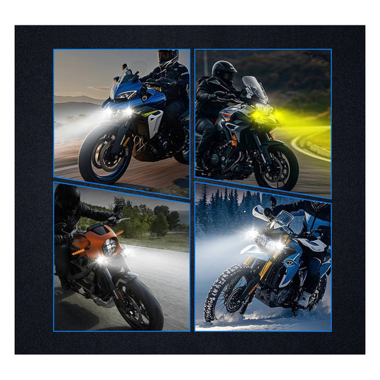 Faróis de Nevoeiro LED - 6000K Super Brilhantes 50W