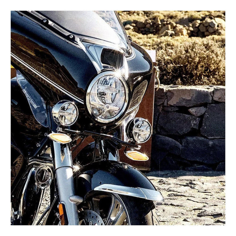 Carregue imagem no visualizador da galeriaSuporte faróis BMW R18 instalação integrada passagem cabos invisível
