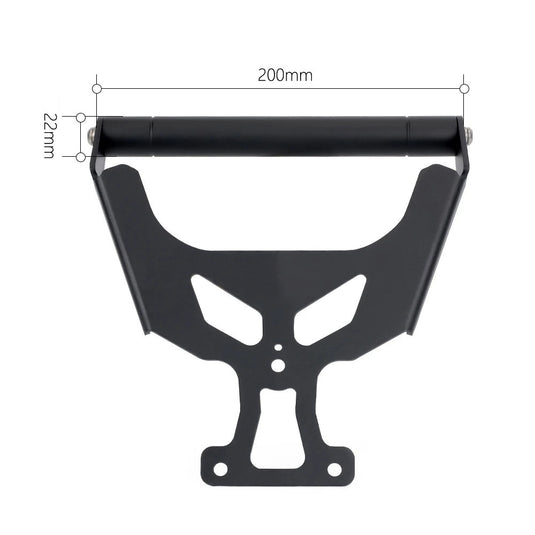 Extensão de Guiador com Suporte Anti-Vibração GPS/Telemóvel - Yamaha Tracer 9/GT