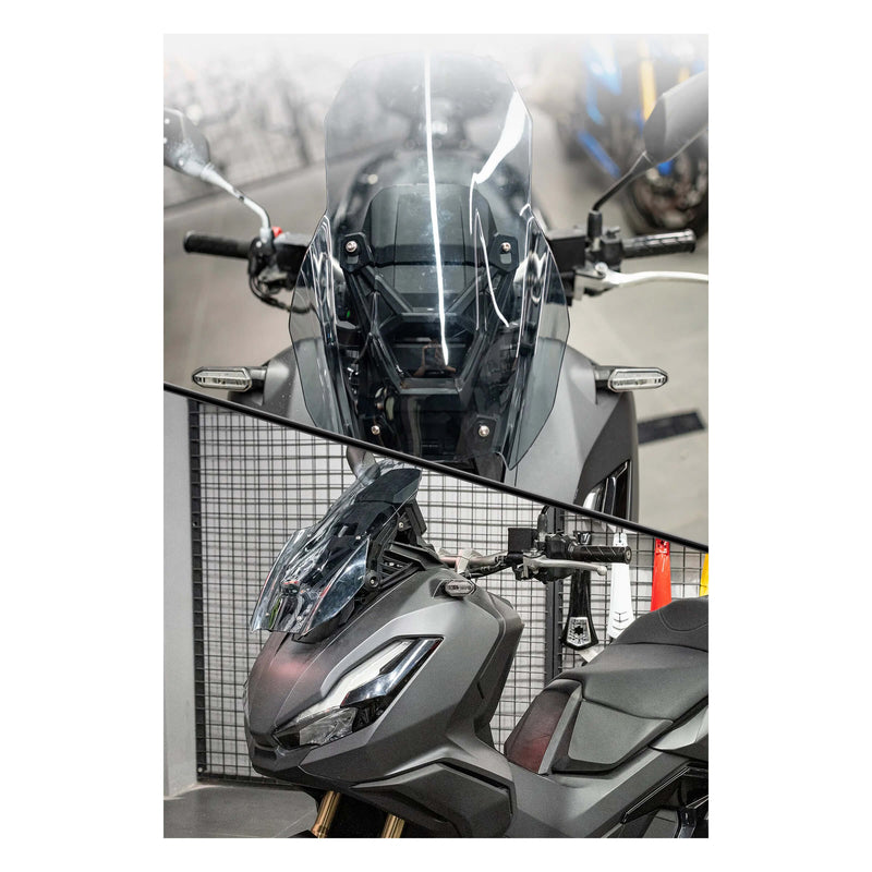 Carregue imagem no visualizador da galeriaPara-brisas Honda ADV350 cor escurecido proteção superior condução segura confortável
