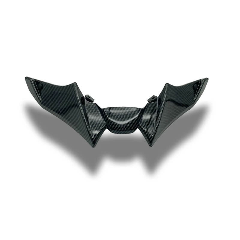 Load image into Gallery viewer, Spoiler frontal ABS preto 42cm para MT-09 com visual racing agressivo
