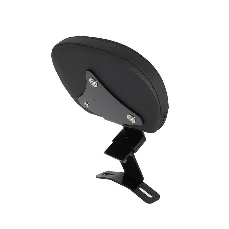 Load image into Gallery viewer, Encosto Harley Touring couro preto - vista ângulo design street-rod elegante
