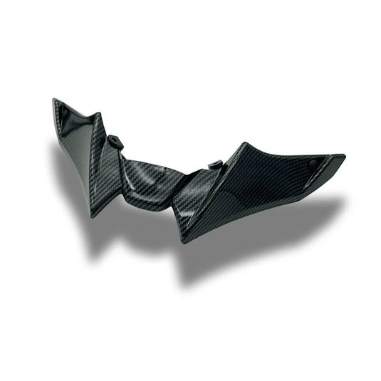Spoiler aerodinâmico frontal efeito carbono para MT-09 com 400g de peso