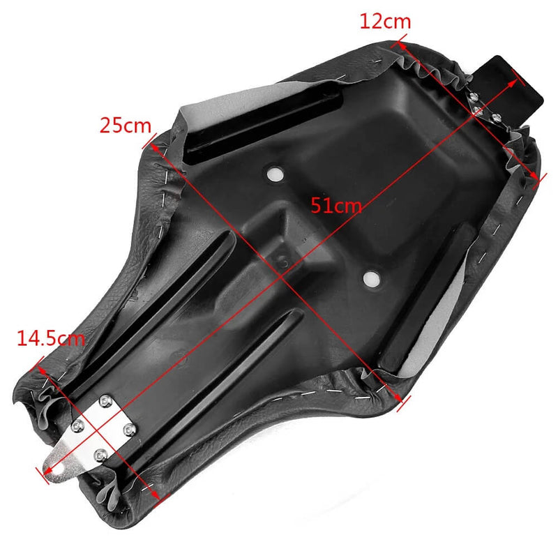 Load image into Gallery viewer, Custom Vista traseira do banco para condutor e passageiro Harley Sportster
