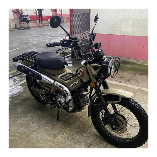 Honda Espelhos retrovisores alumínio Honda Monkey 125 estilo vintage 